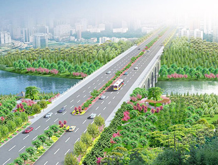自贡市东环线道路工程