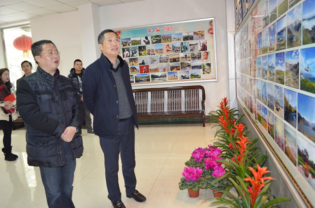 龙腾鑫副市长新春佳节莅临我院慰问并调研指导工作