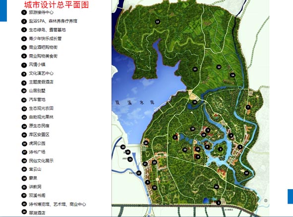 荣县双溪旅游生态小镇总体规划