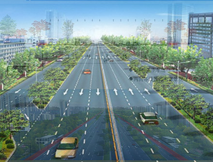 自贡市高新区汇东路改造工程