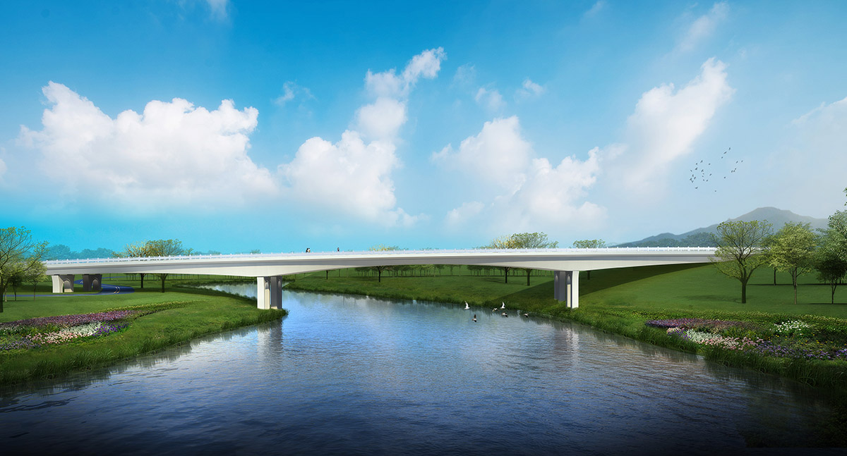 自贡市东部新城二期基础设施建设项目汇兴路东段2号桥