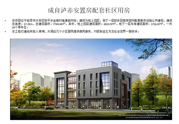 成自泸赤安置房配套社区用房