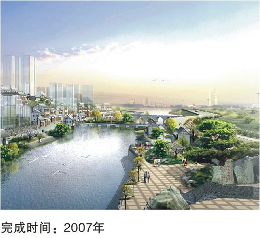 自贡市鹅儿沟大桥桥头景观设计