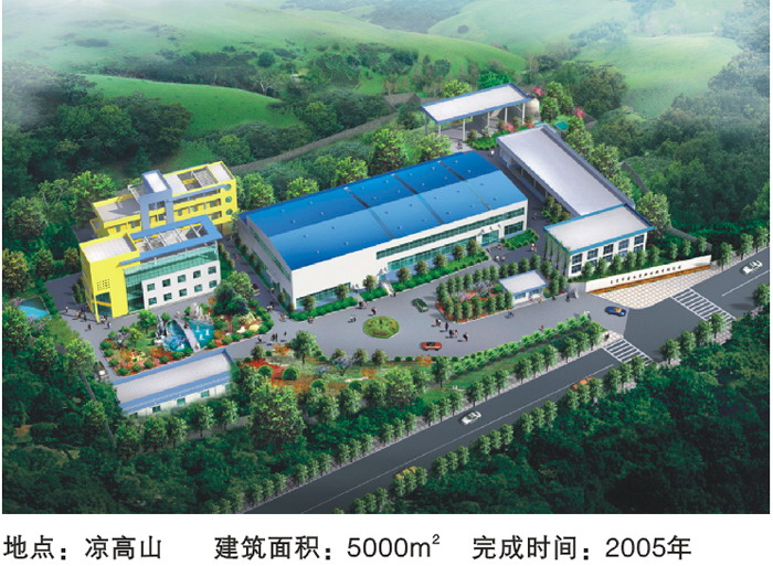自贡古今蜀新材料公司钴粉厂建筑设计方案