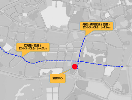 自贡市汇南路及丹桂大街南延线管廊工程