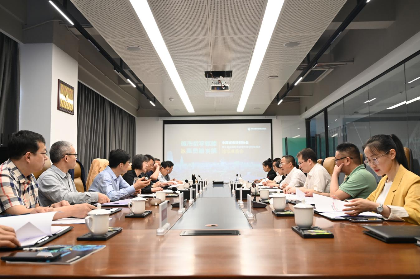 大会倒计时！高标准、高质量、高水平推进大会筹备工作丨中国城市规划协会何芩副会长一行领导、专家莅院调研指导