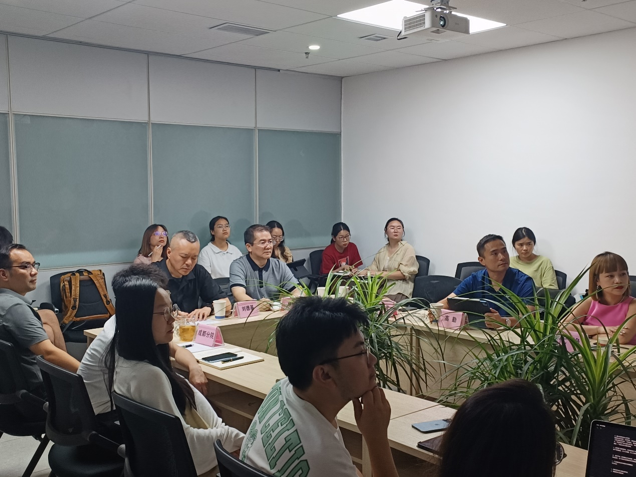 创新技术 强化交流丨院领导刘德基、张晓阳带队赴成都调研规划景观专业