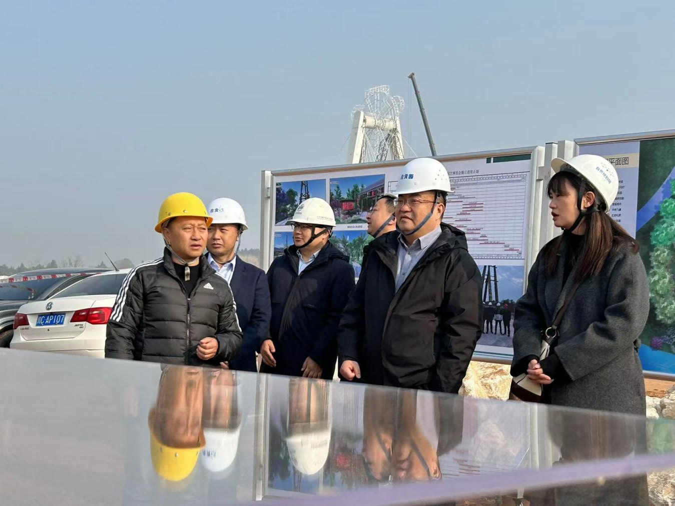 高质量推进2024年成都世园会自贡园设计建设丨市自然资源和规划局唐勇副局长莅临现场调研